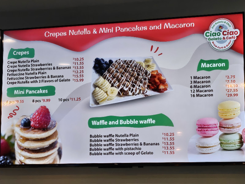 Ciao Ciao Gelato & Cafe