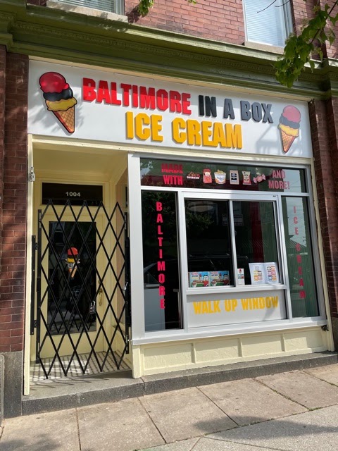 Baltimore in a Box Ice Cream