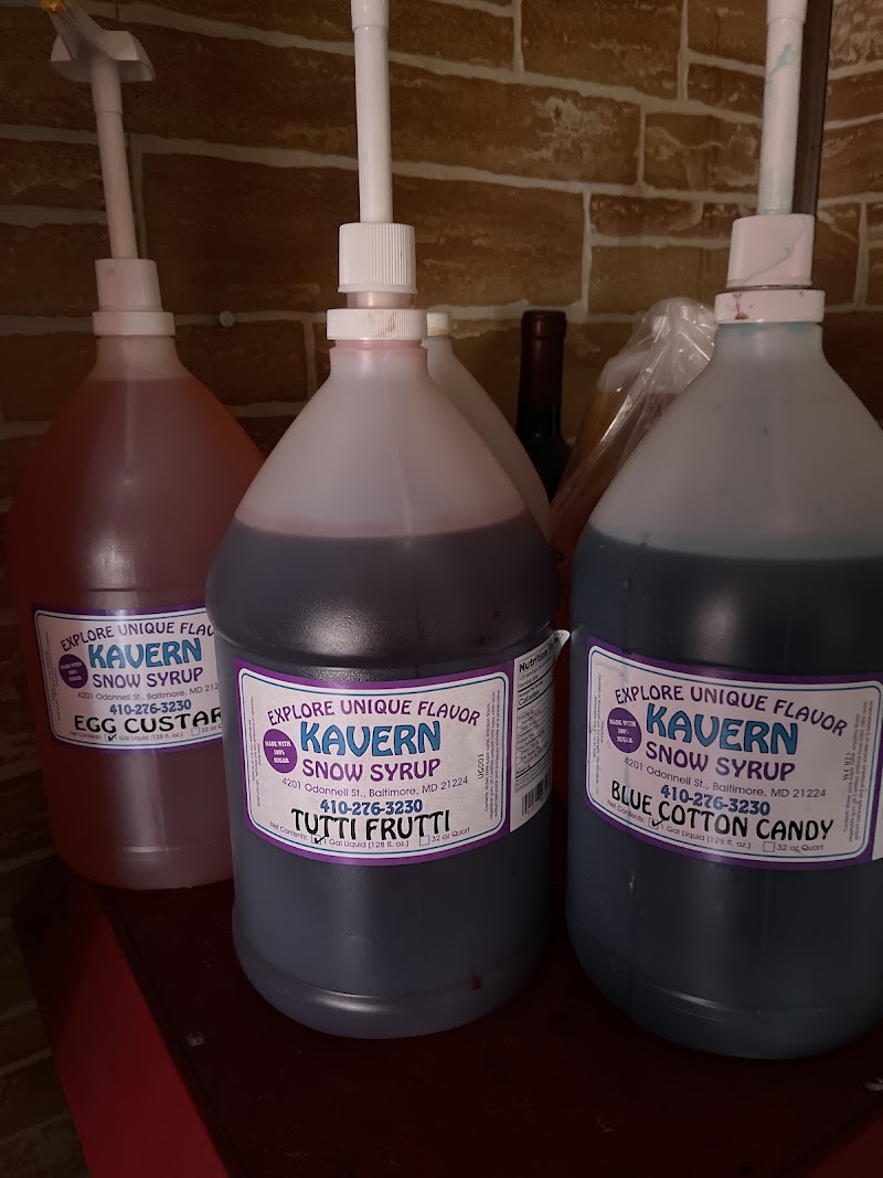 Kavern Snow Syrups