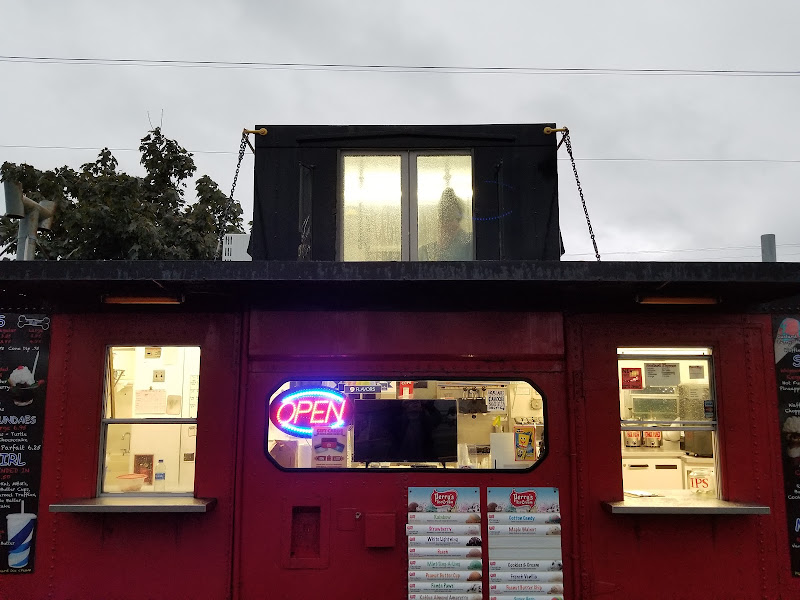 Great Lakes Station Ice Cream - "The Caboose"