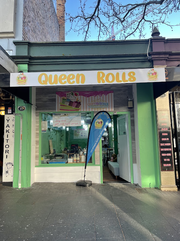 Queen Rolls Ice Cream Rolls